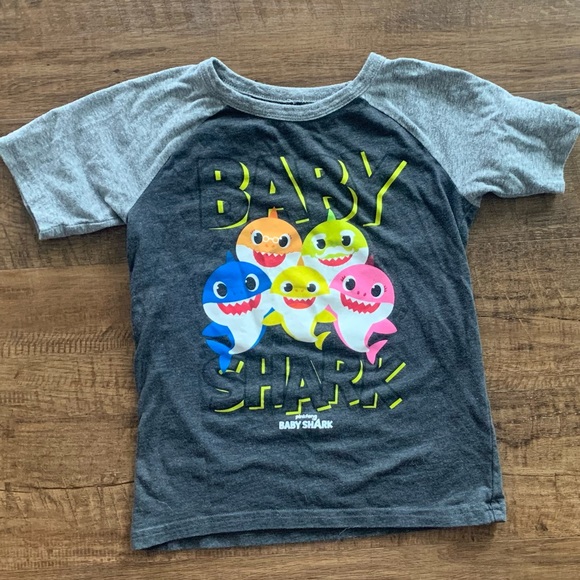 jumping beans Shirts & Tops Baby Shark Tee Shirt Poshmark